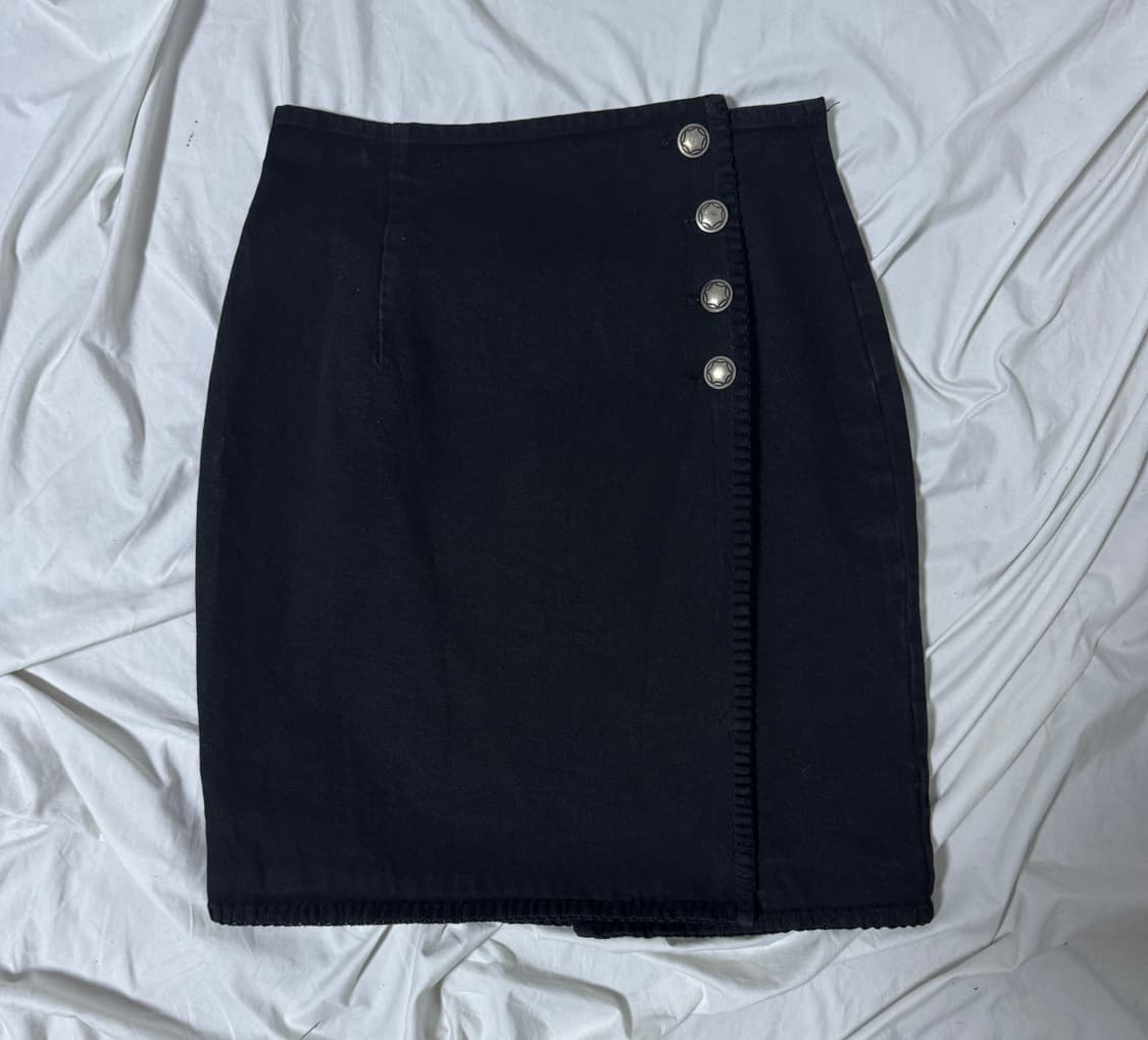 80s usa 랄프로렌 컨트리 코튼 스커트 상품이미지1