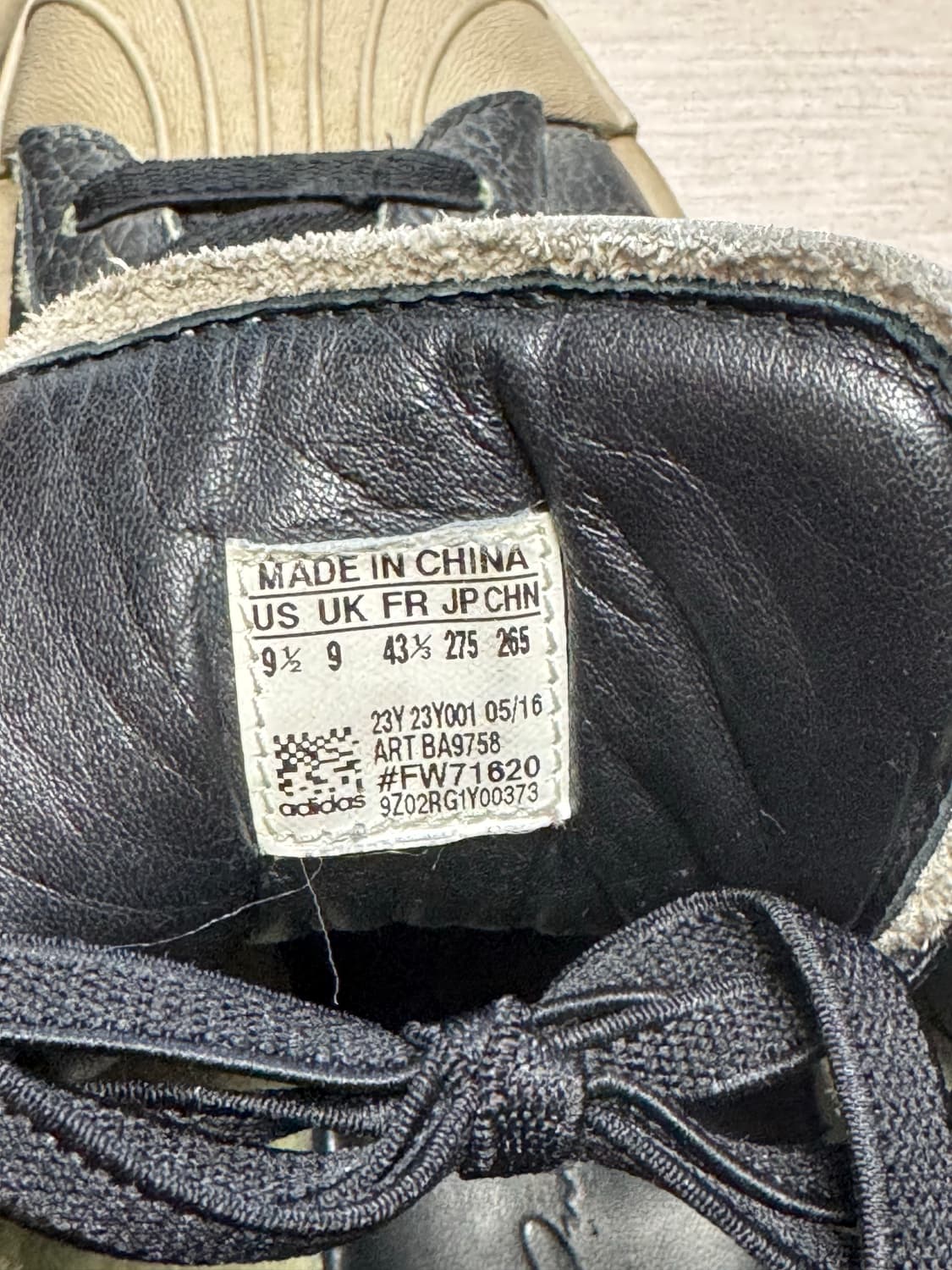 릭오웬스 아디다스 마스토돈 슈퍼스타 43 상품이미지8