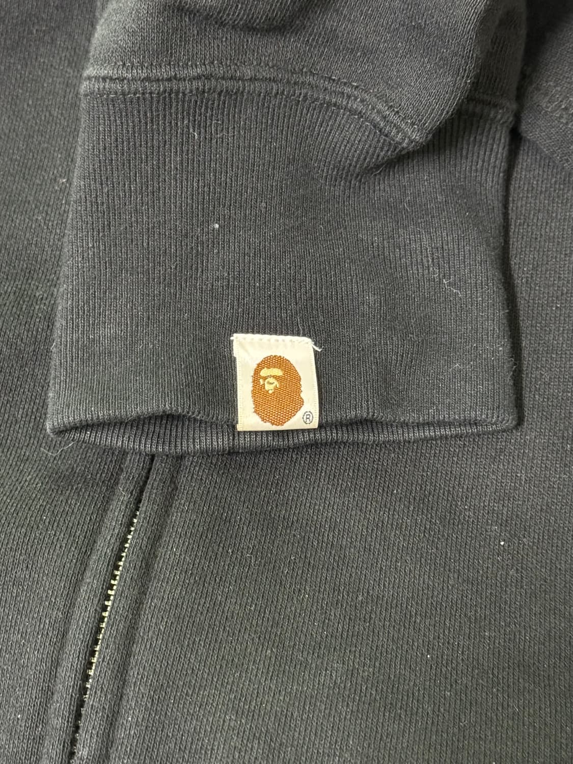 베이프 샤크후드 풀집업 블랙 xl 상품이미지4