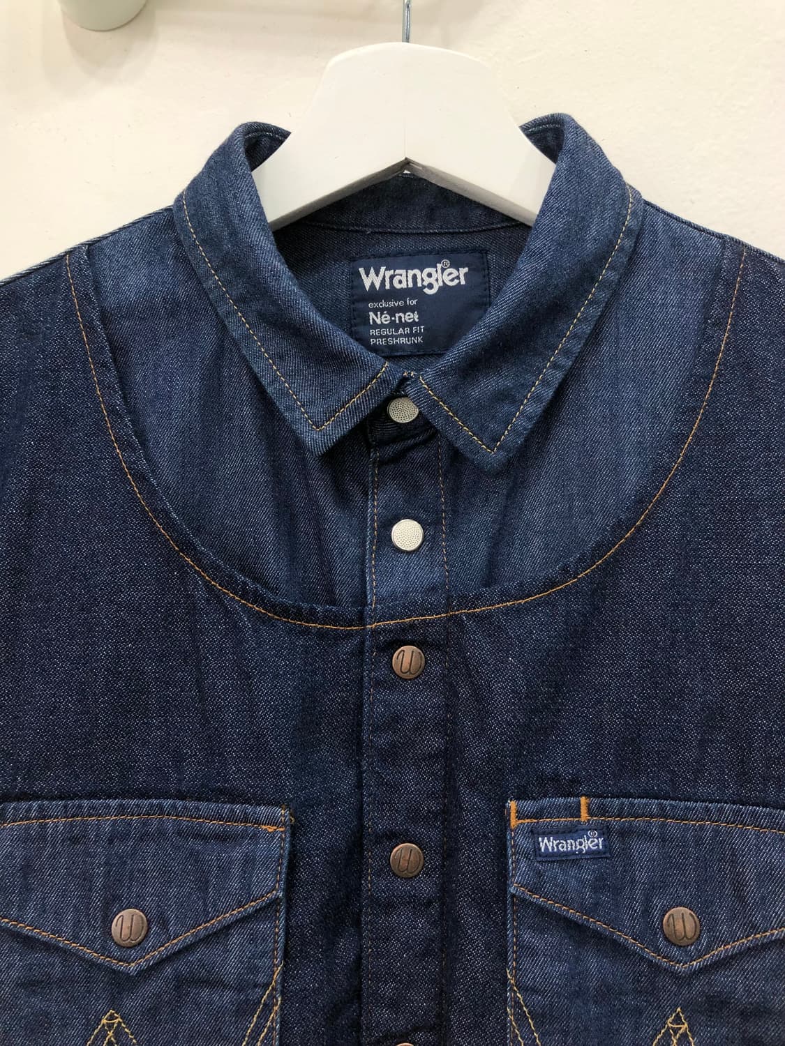 Ne net X Wrangler shirt 상품이미지2