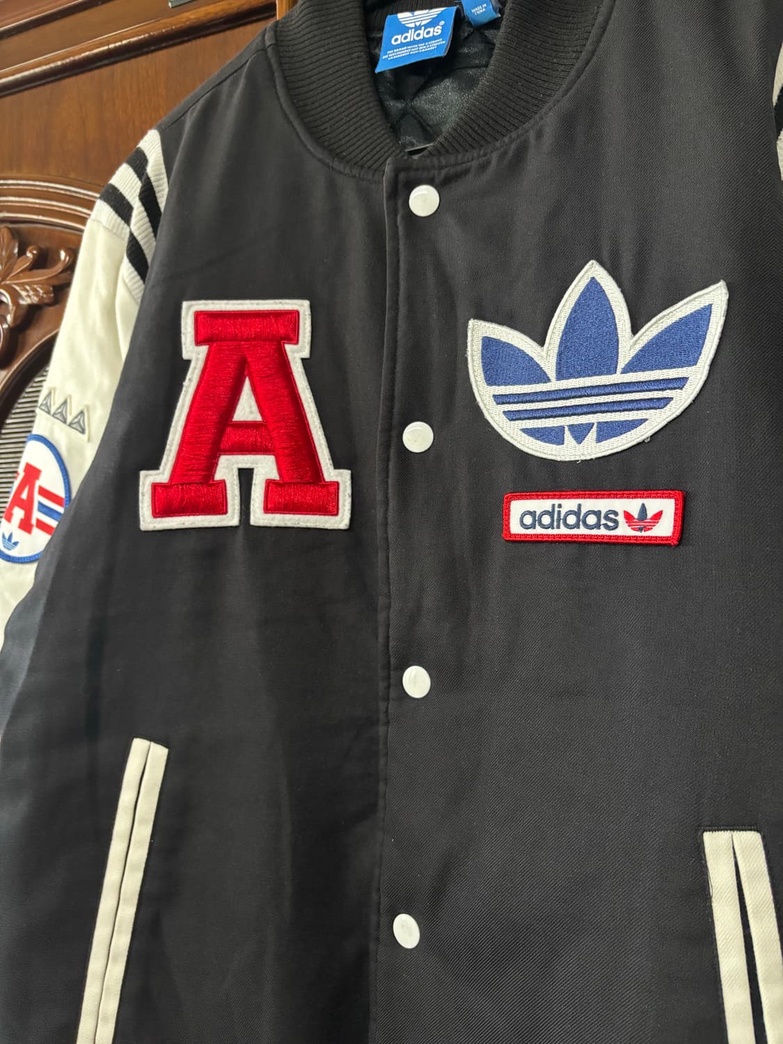 [ADIDAS] 아디다스 오리지널 빅로고 바시티 스타디움 자켓 상품이미지3