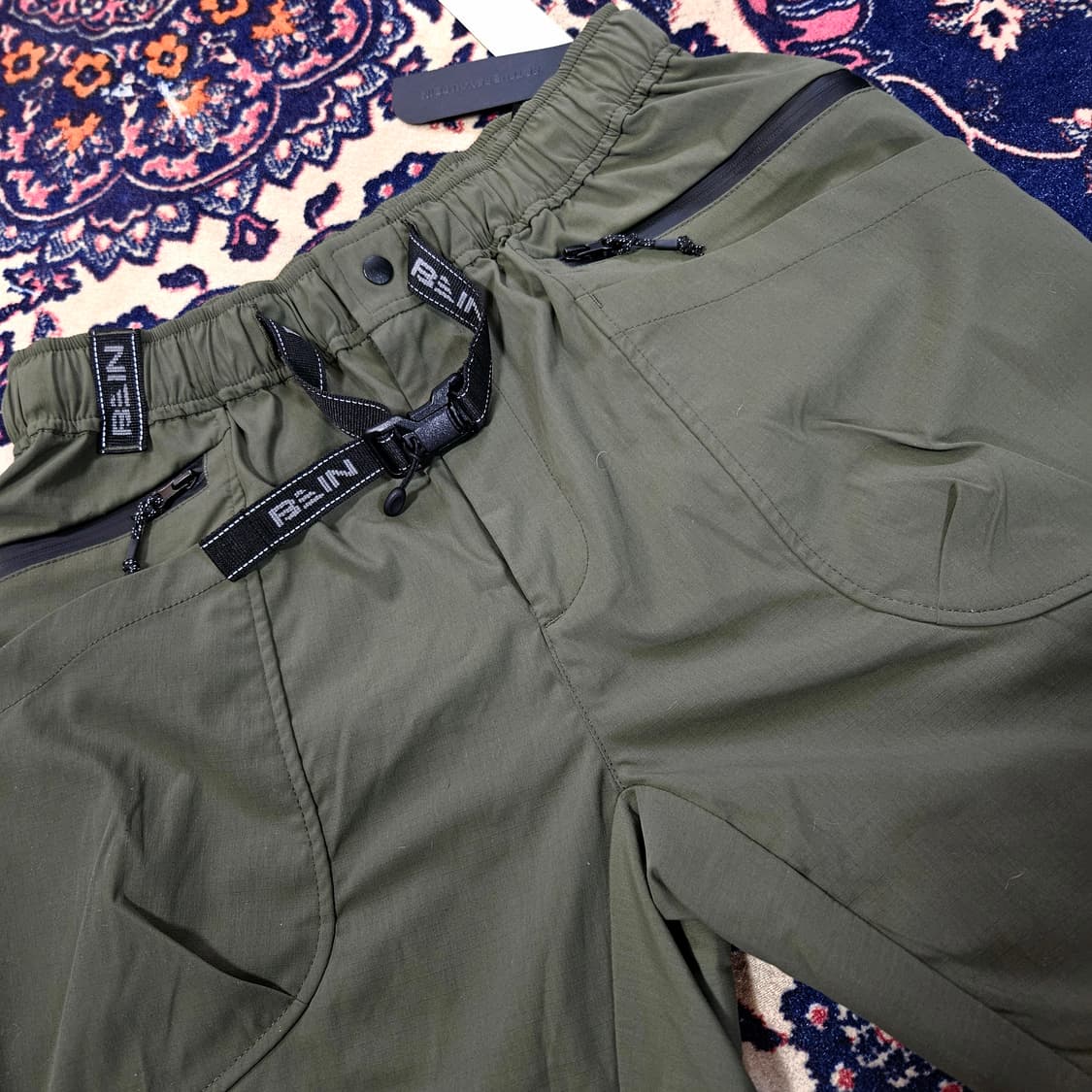 (새상품) Bein Space 고프코어 방수 벨티드 나일론 숏츠 L 상품이미지2