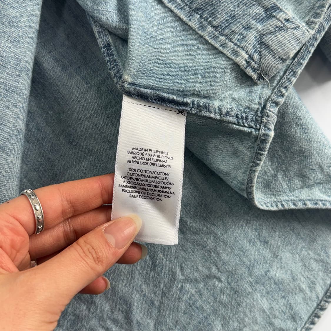 Polo 폴로 멀티 포니 데님 셔츠 상품이미지6