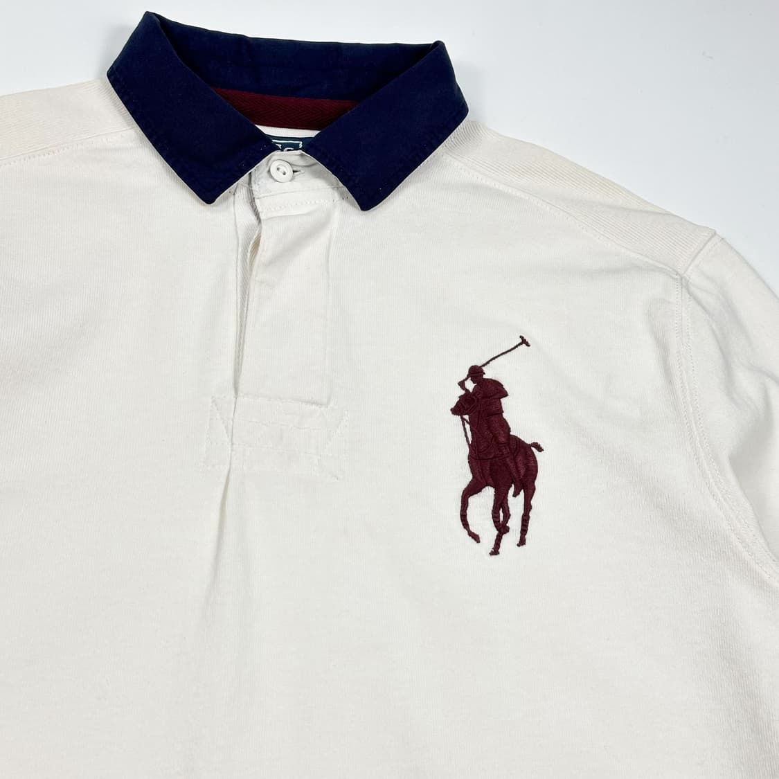 (오염) 폴로 랄프로렌 빅포니 올드스쿨 PK 럭비티 M 상품이미지4