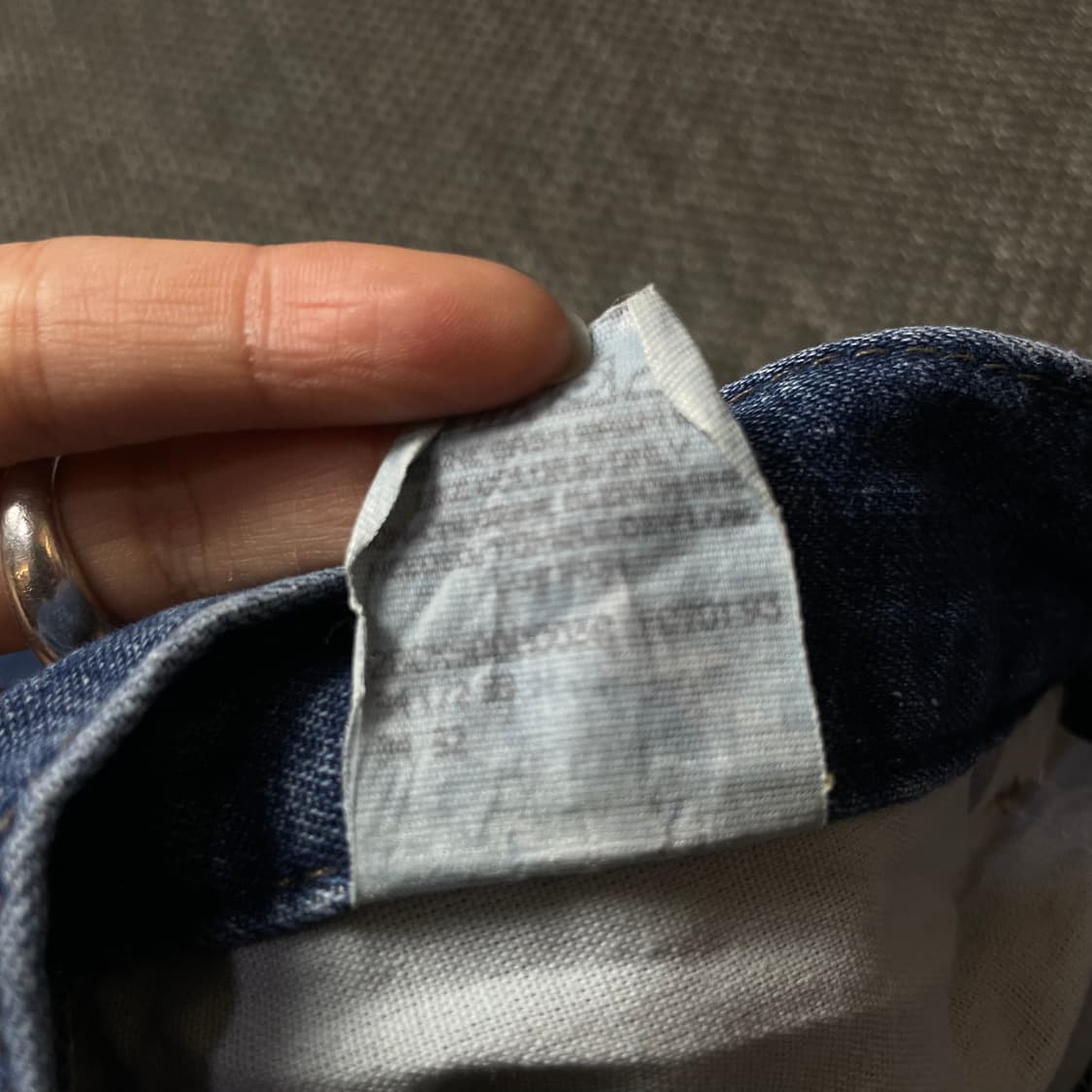 (32) LEE 리 riveted 중청 백카고 데님 팬츠 상품이미지5