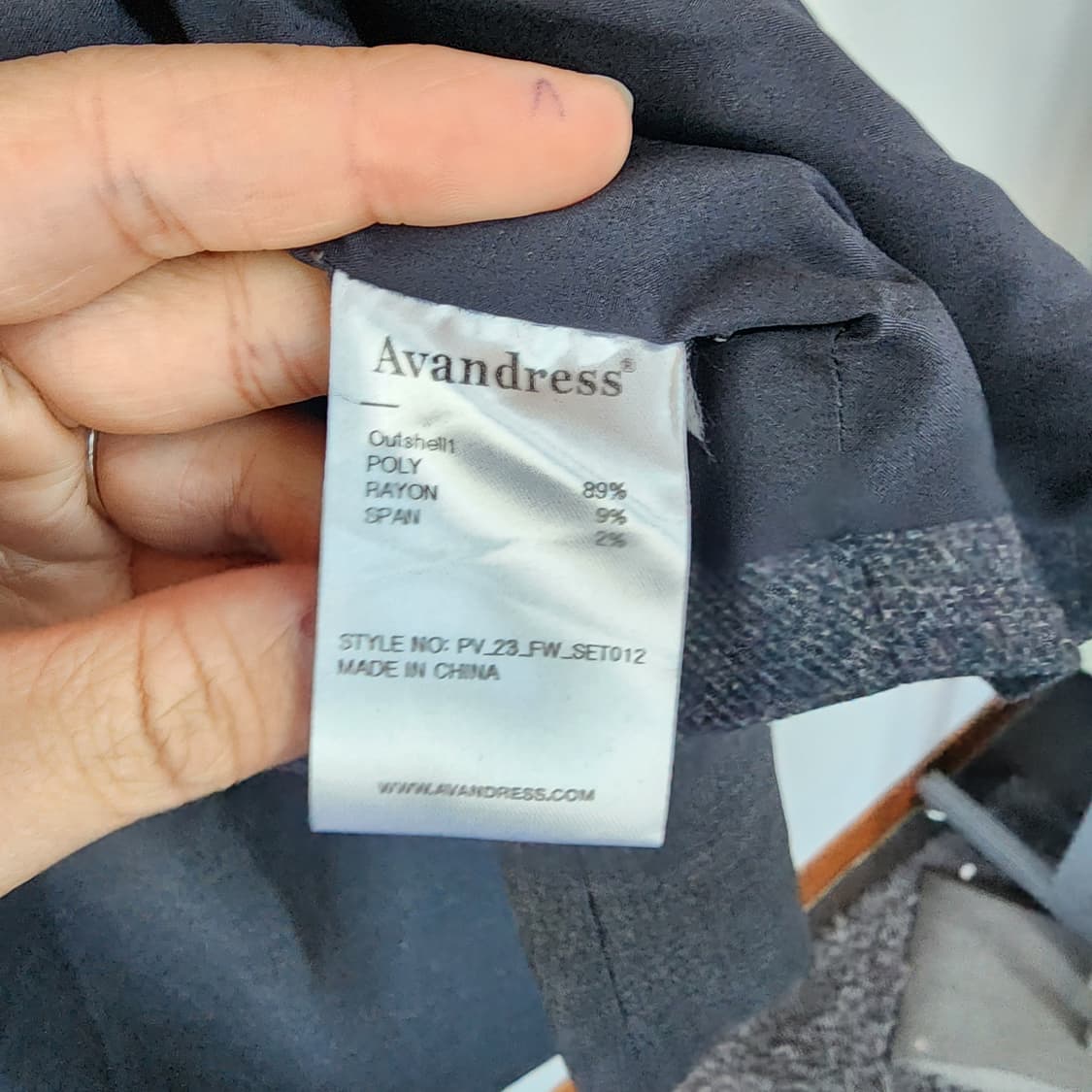 Avandress 셋업 정장 투피스 스커트 상품이미지3