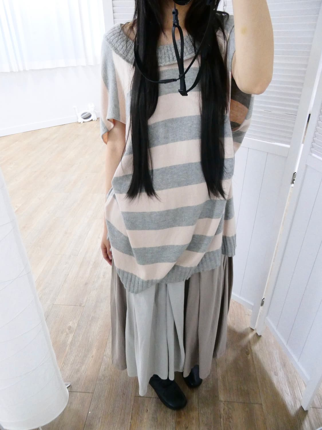 수나오 쿠와하라 니트 베스트 상품이미지3