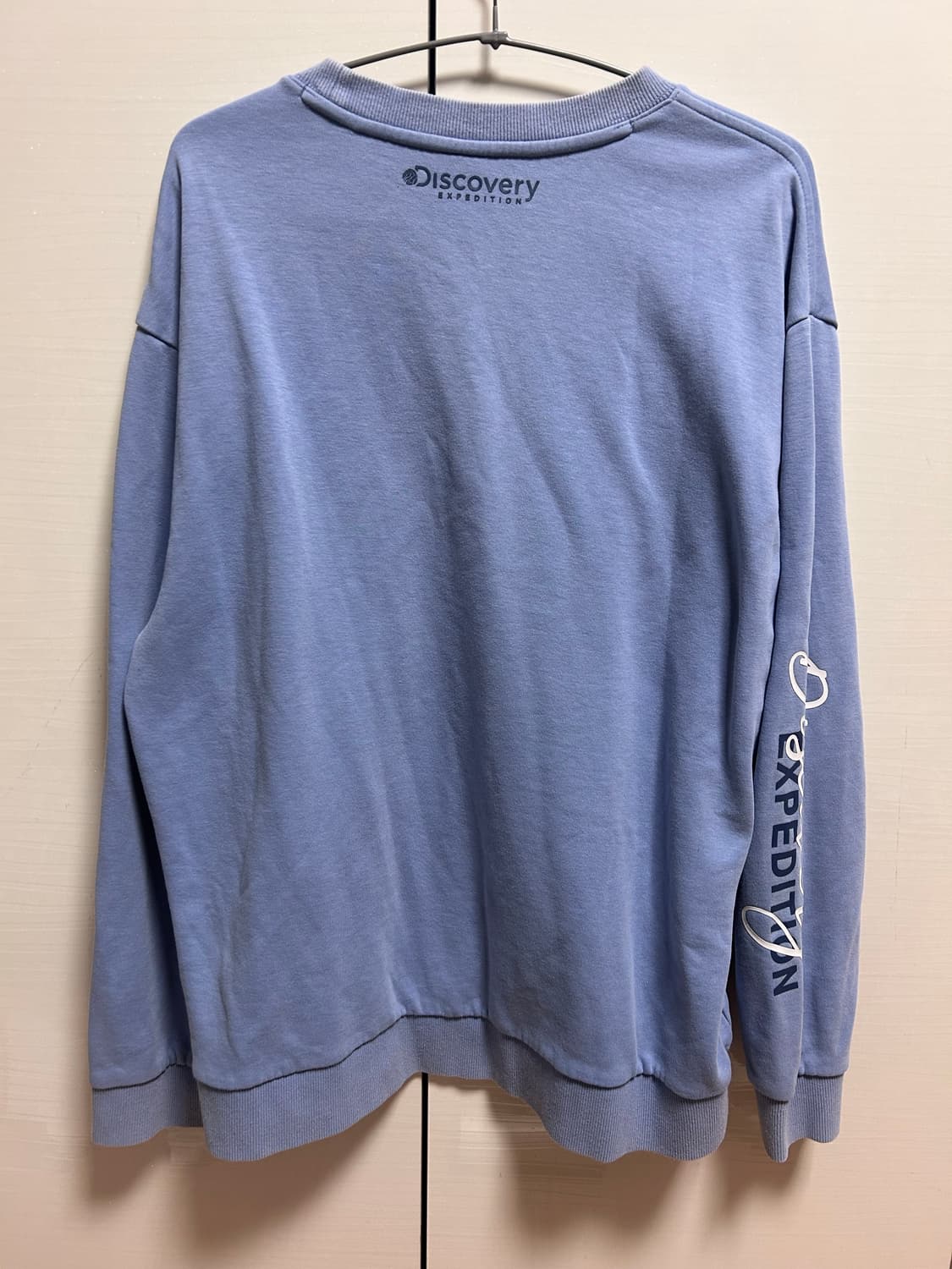 디스커버리 익스페디션 맨투맨 105 블루 상품이미지3