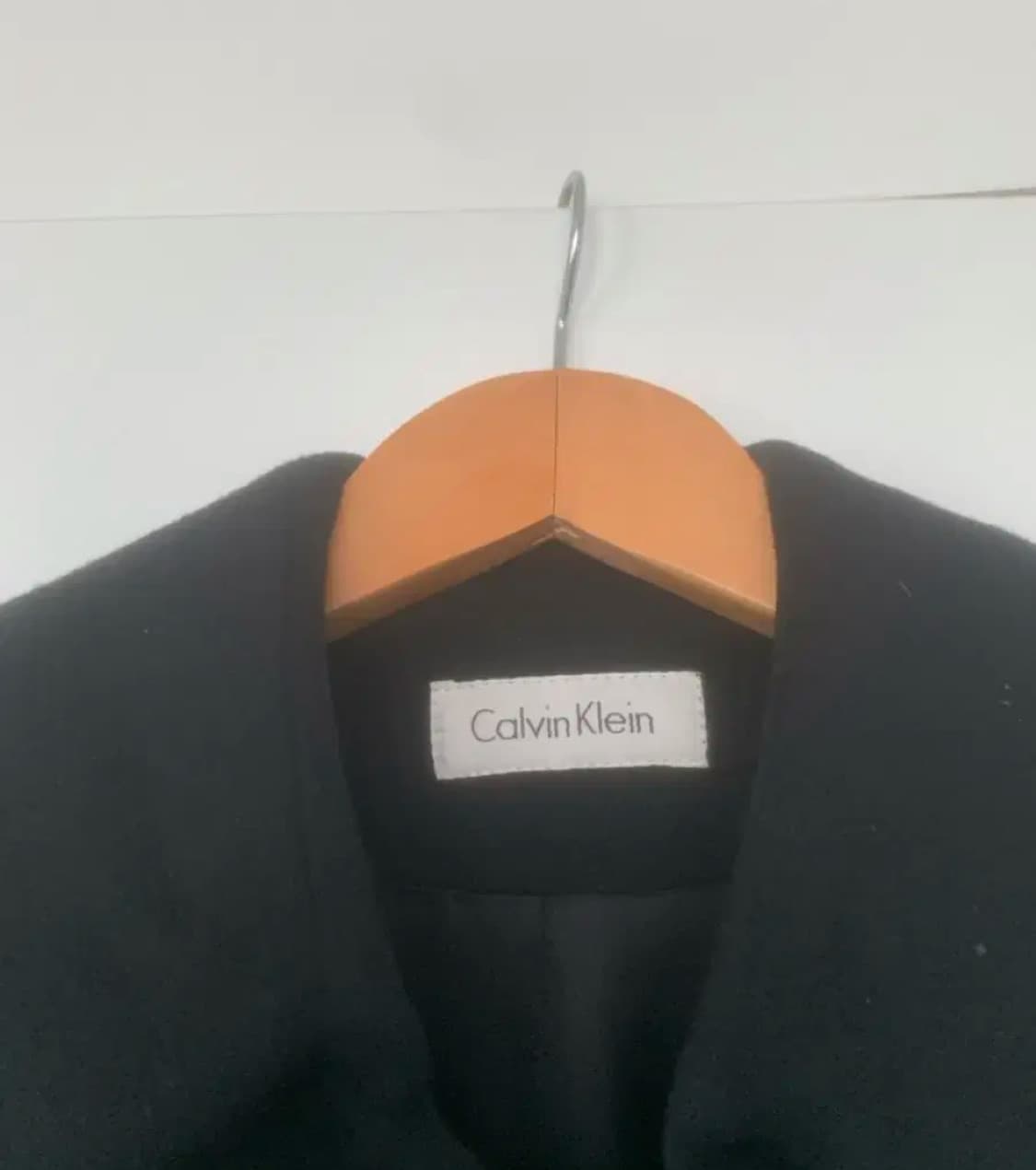 캘빈클라인 블랙 울코트 77 상품이미지2