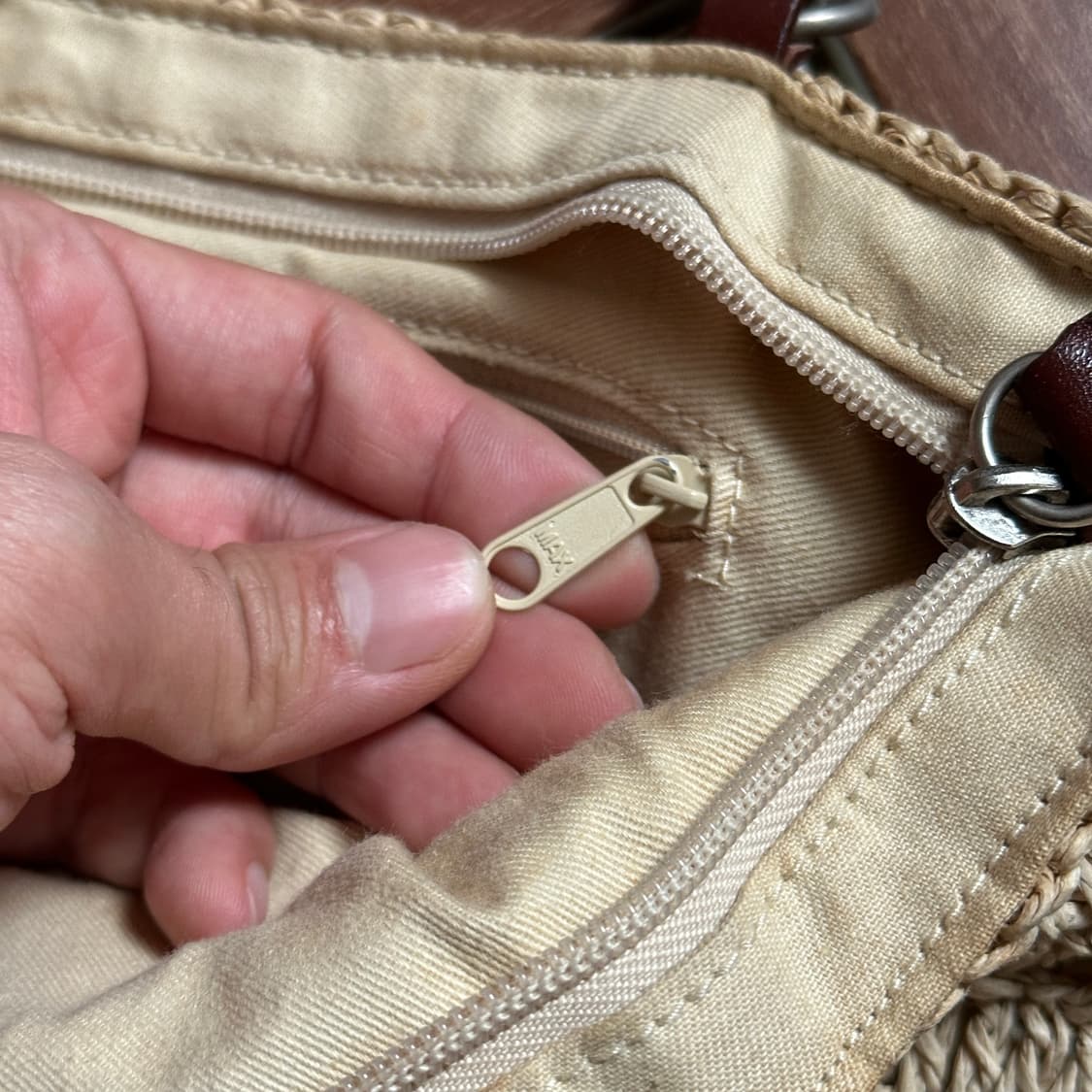 Talbots crochet shoulder tote bag 상품이미지8