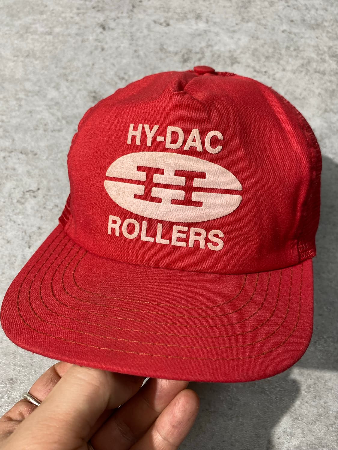 [OS] 8-90s HY-DAC ROLLERS 미국 트러커 매쉬캡 상품이미지3