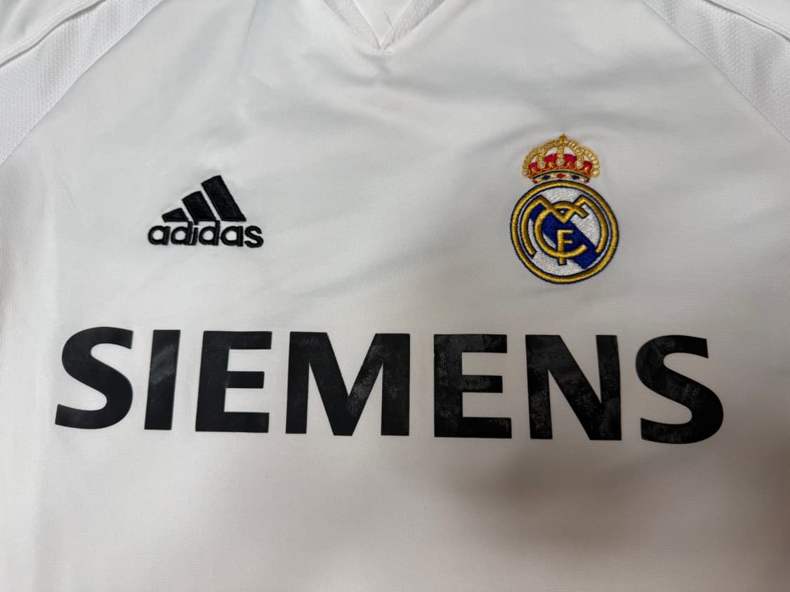 [S] 아디다스 레알 마드리드 05-06 홈 노마킹 유니폼 상품이미지5