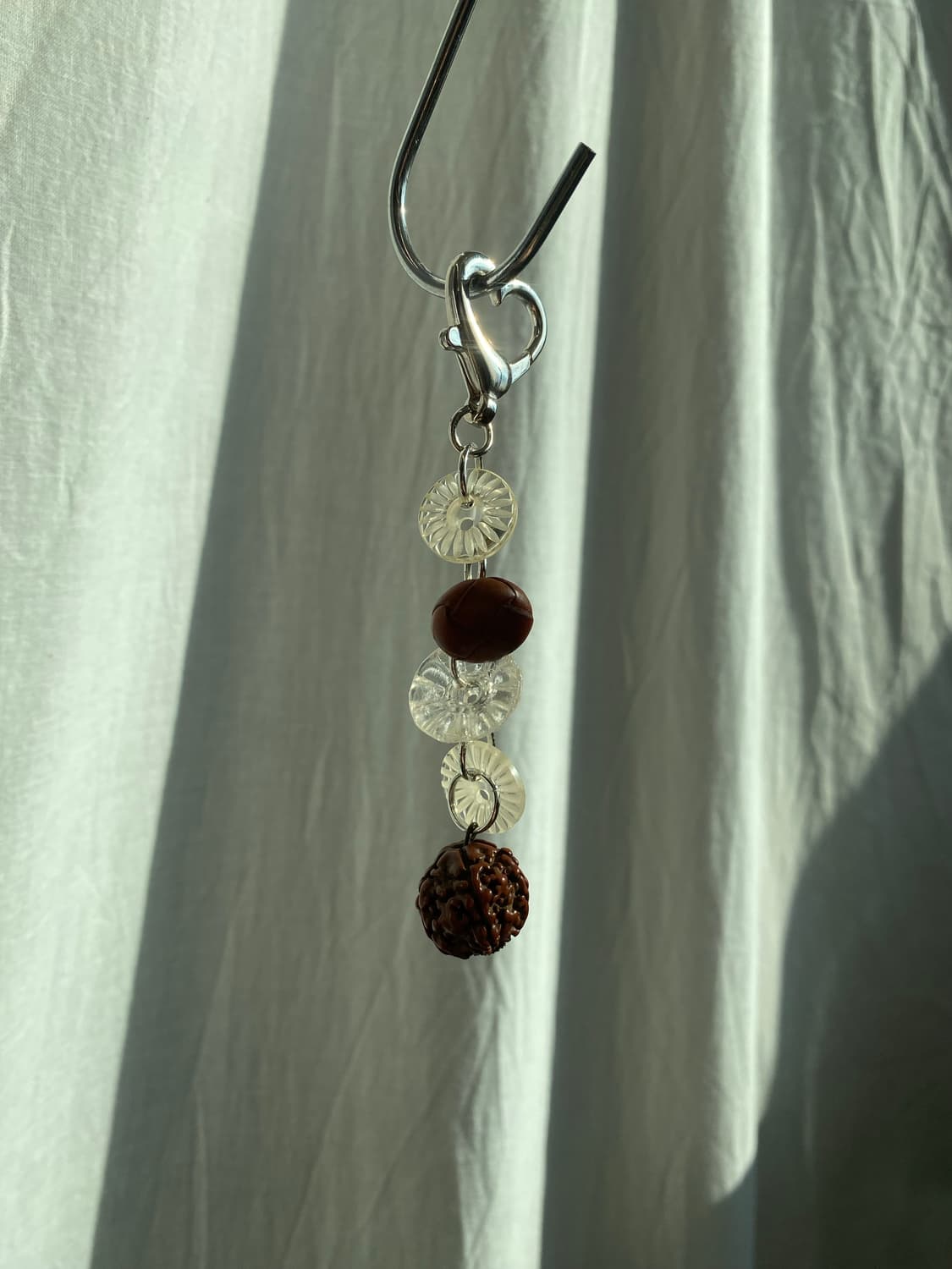 vintage button keyring_clear 상품이미지4