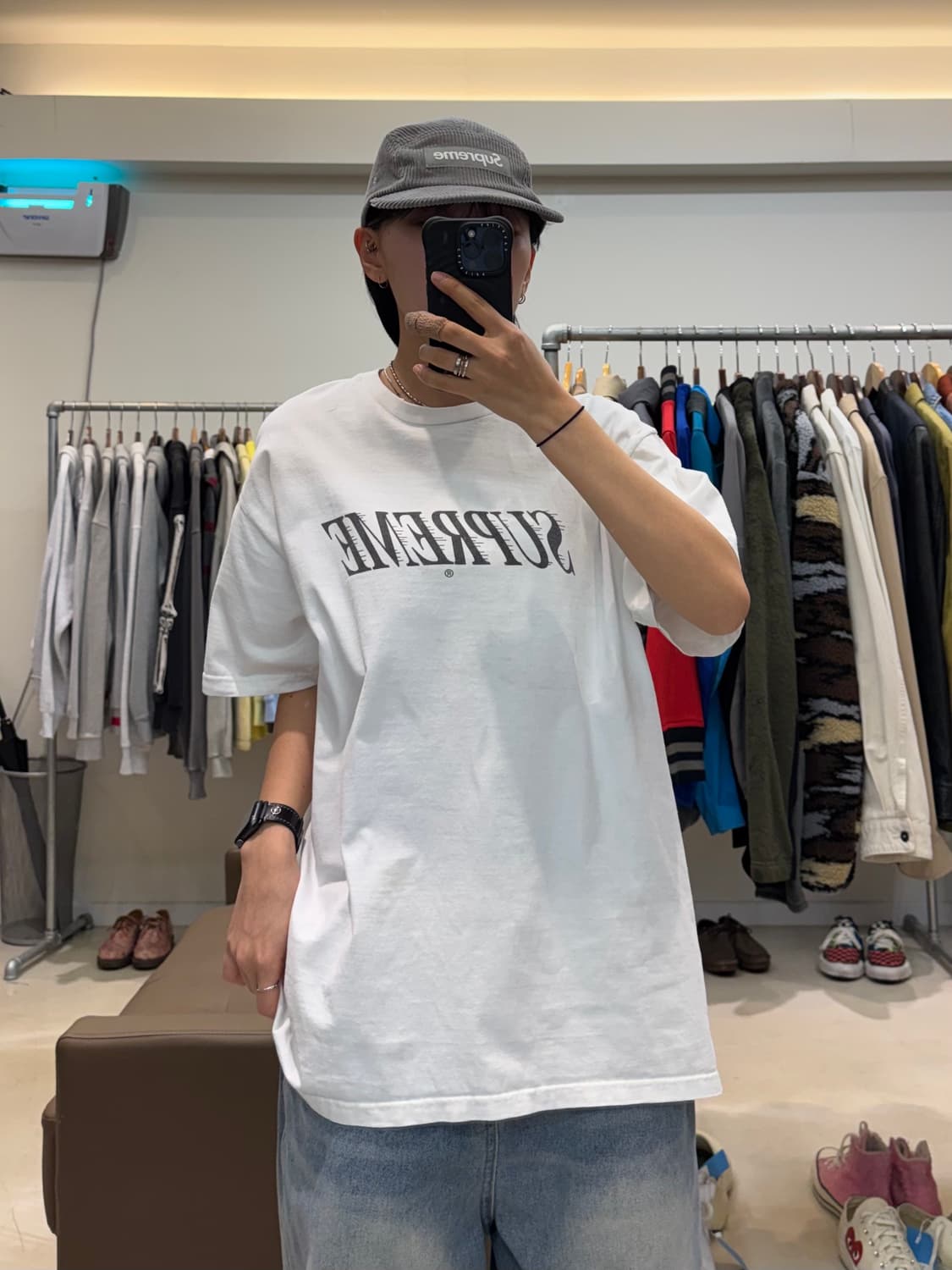 슈프림 슬랩 샷 반팔 티셔츠 상품이미지4