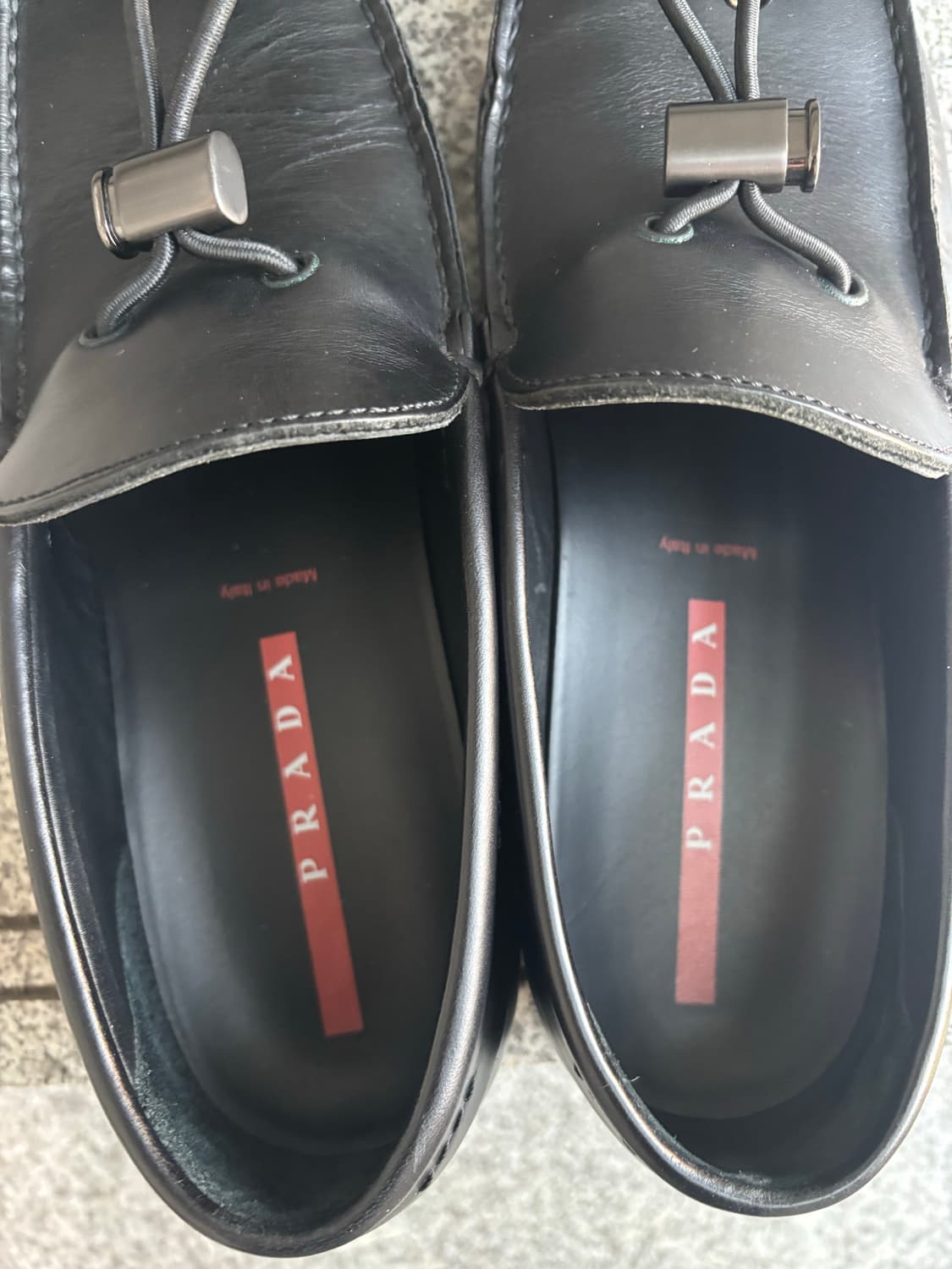 프라다 스포츠 스트링 로퍼 상품이미지2