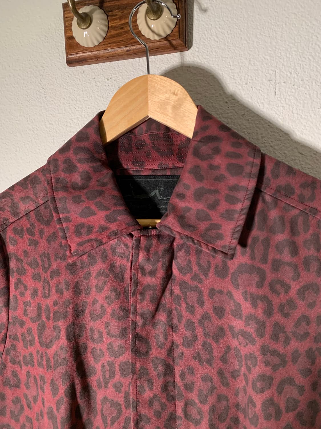 히스테릭 글래머 레오파드 벨벳 펭크 코트 상품이미지2