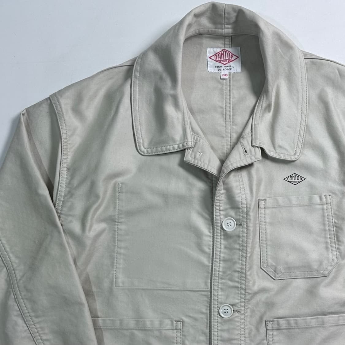 단톤 커버올 워크 자켓 상품이미지2