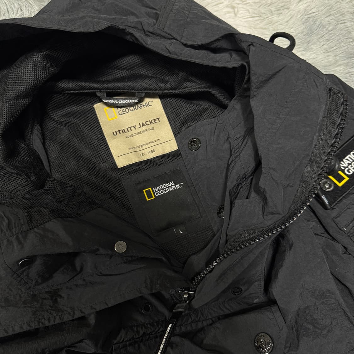 내셔널지오그래픽 아노락 후드집업 L사이즈 상품이미지3