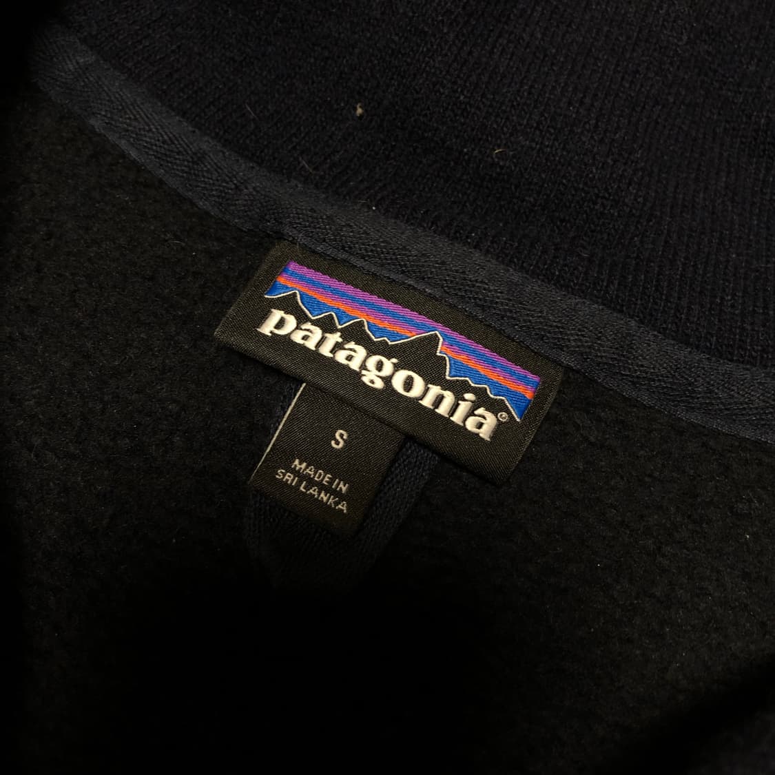 파타고니아 네이비 하프집업 니트 깔끔 남여공용 상품이미지4