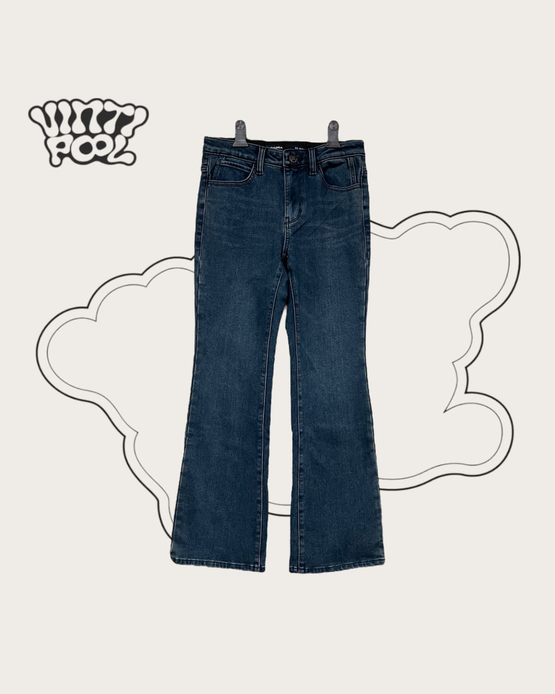 GABBA 가바 부츠컷 기모 데님 팬츠 27 상품이미지1