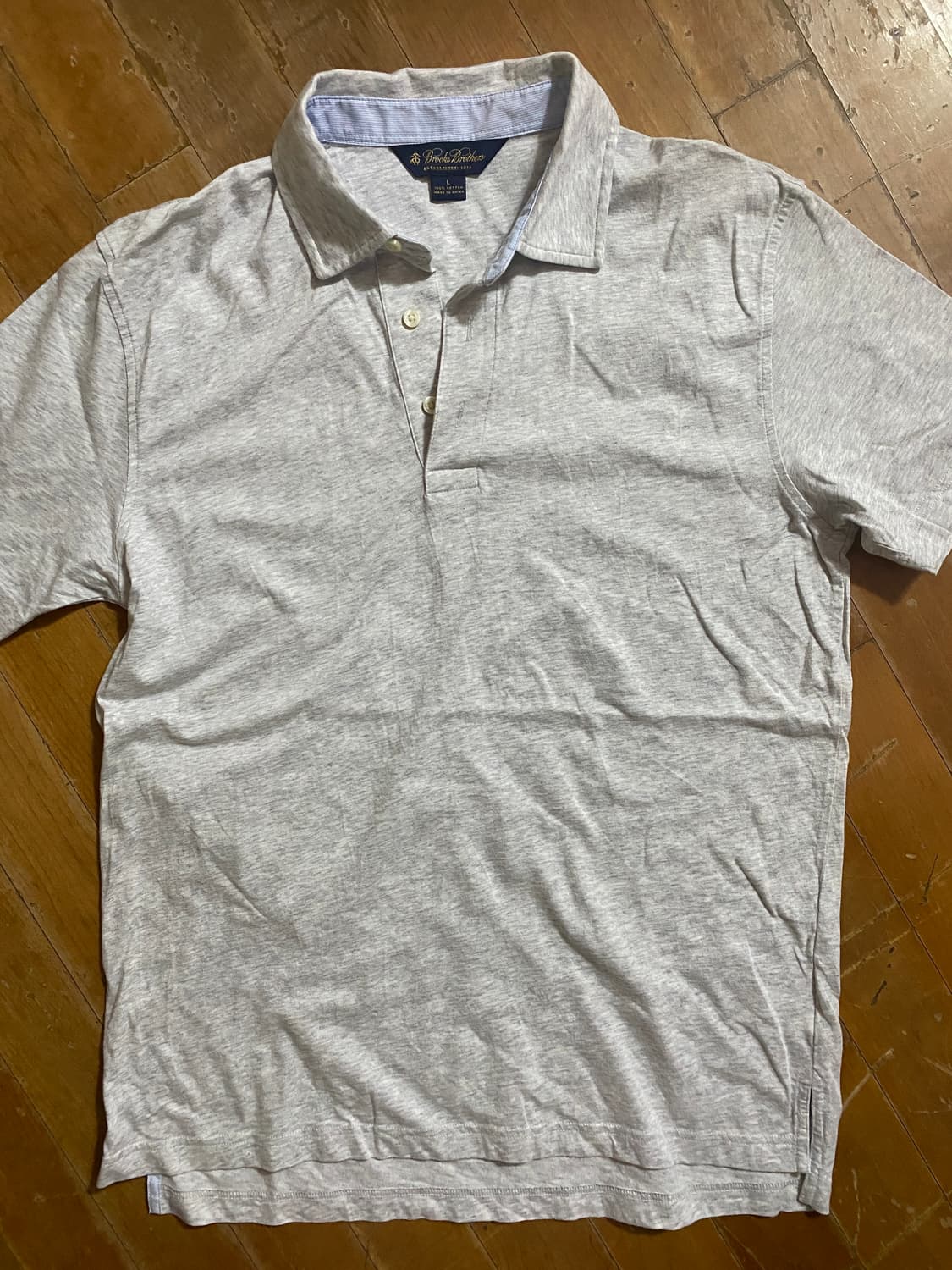 브룩스브라더스 남성 카라티 L 사이즈 (105) 상품이미지1