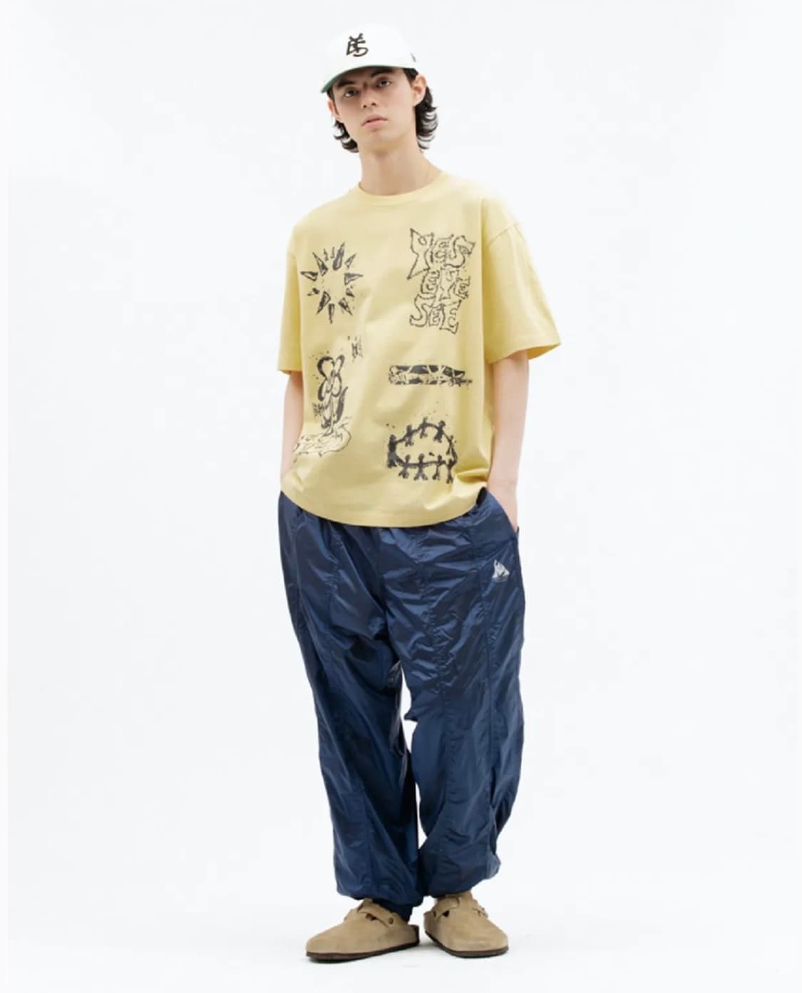 예스아이씨 LW 트랙팬츠 바지 네이비 블루 L 상품이미지4