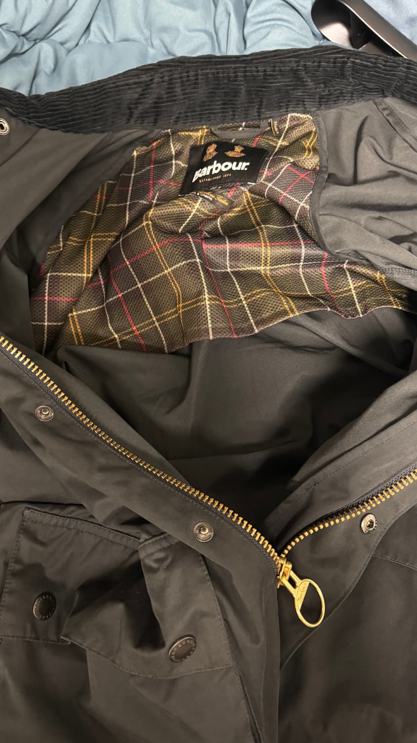 바버 OS Peached 비데일 논왁스 네이비 36 사이즈 상품이미지4