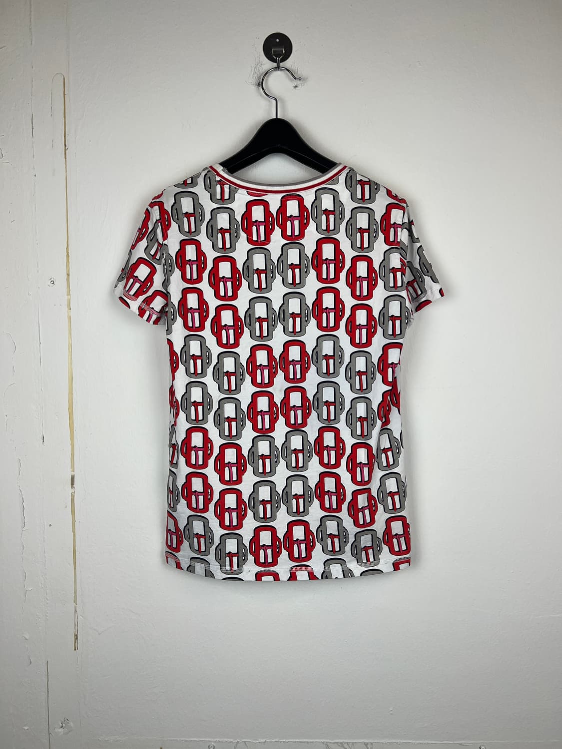 에르메스 패턴 반팔 티셔츠 SIZE 38 상품이미지2