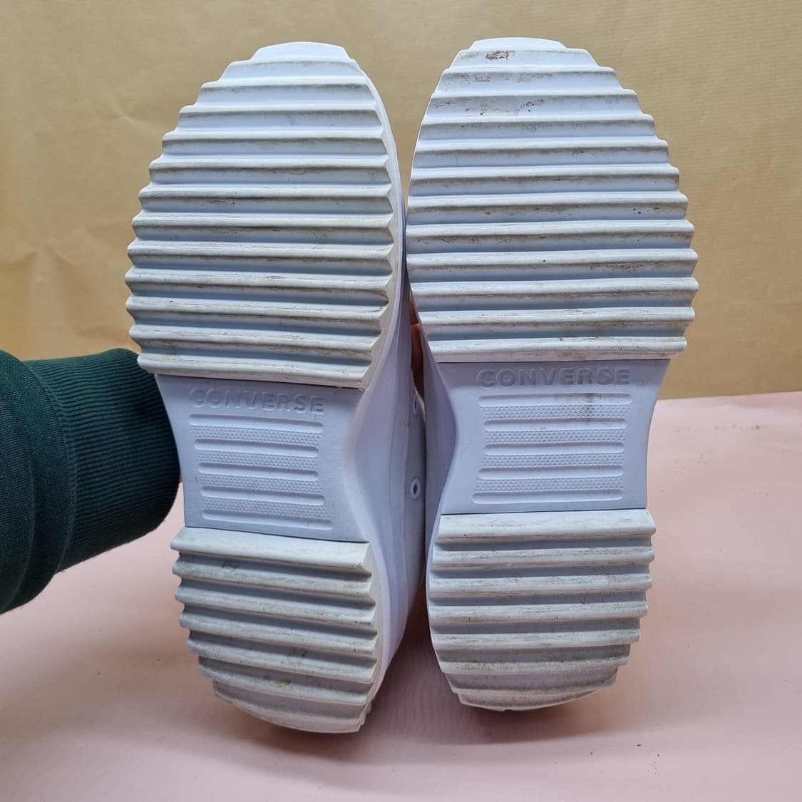 컨버스 런스타하이크 트리플화이트 하이탑250 상품이미지3