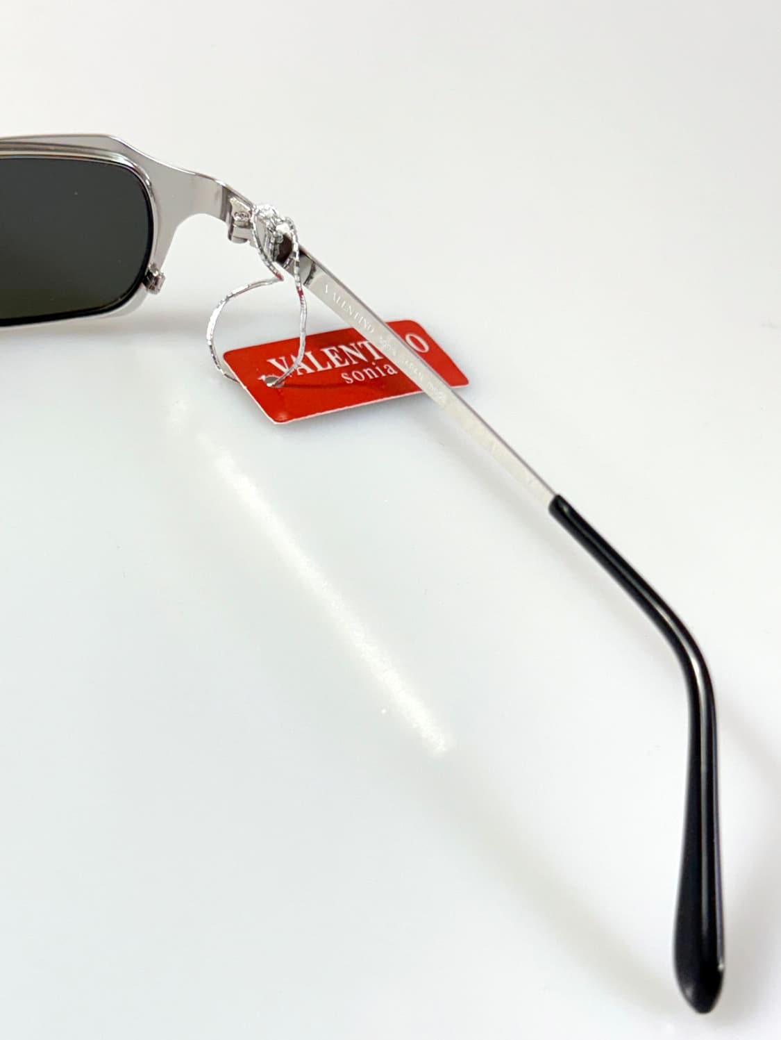 VALENTINO SONIA JAPAN 실버 메탈릭 빈티지 선글라스 상품이미지7