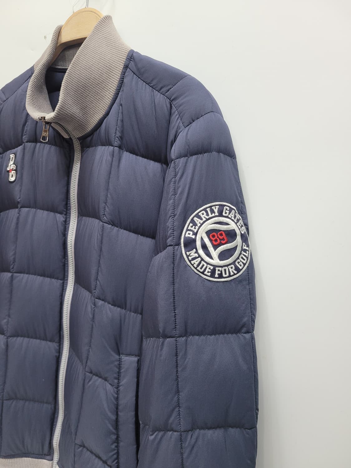 PEARLYGATES 파리게이츠 사각 퀼팅 구스 패딩 / 남 4 (95) 상품이미지3