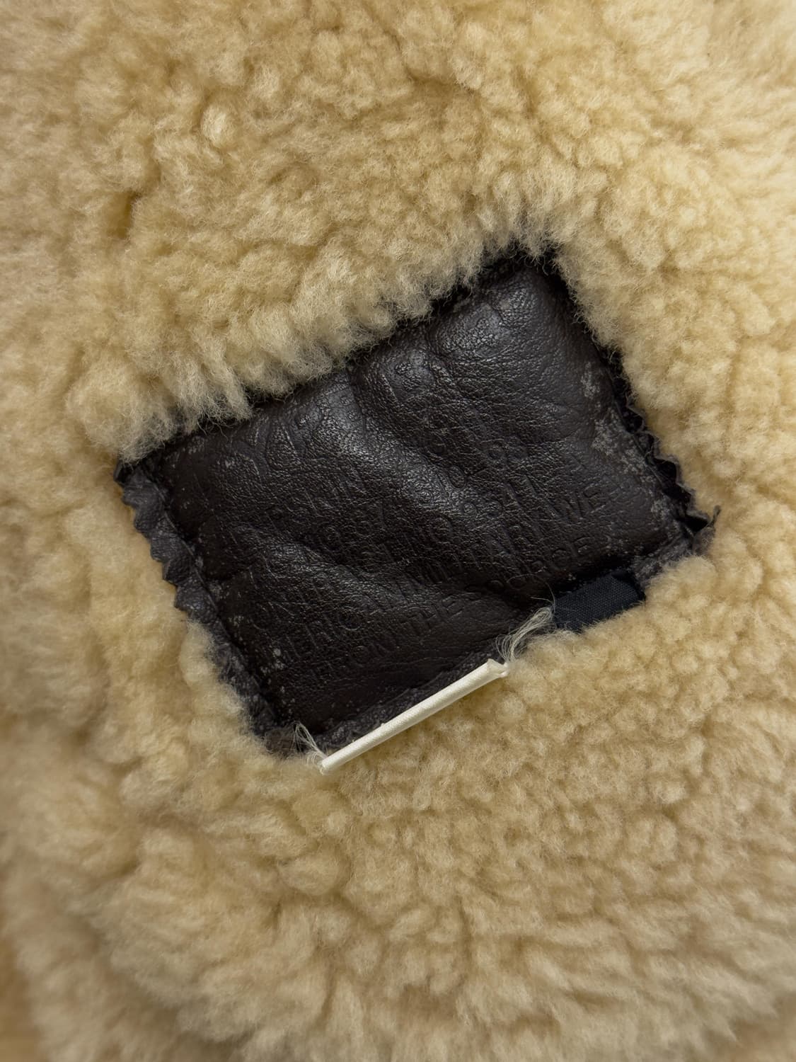 B3 무스탕 무통 자켓 상품이미지8