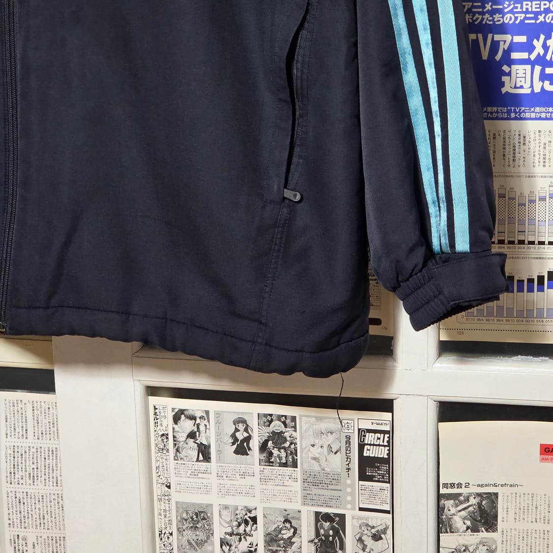 아디다스 올드스쿨 네이비 블루 패디드 점퍼 상품이미지4