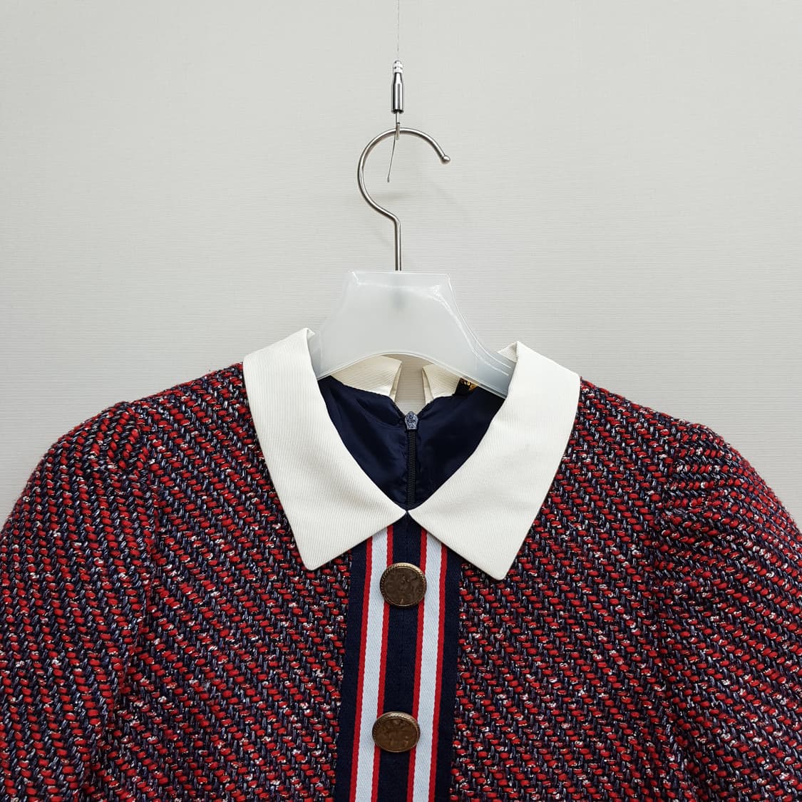 마쥬 maje 트위드 카라 원피스 1사이즈 상품이미지2