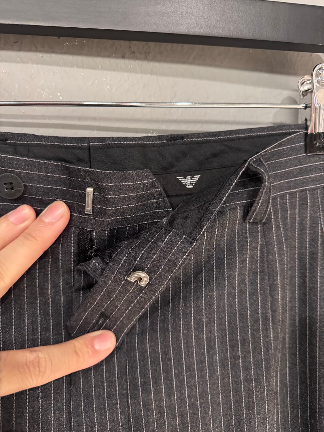 조르지오 아르마니 클래식 스트라이프 수트 셋업  상품이미지9