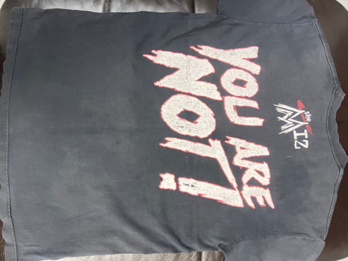 Usa WWE 어썸 티셔츠 블랙 데미지 L 상품이미지6