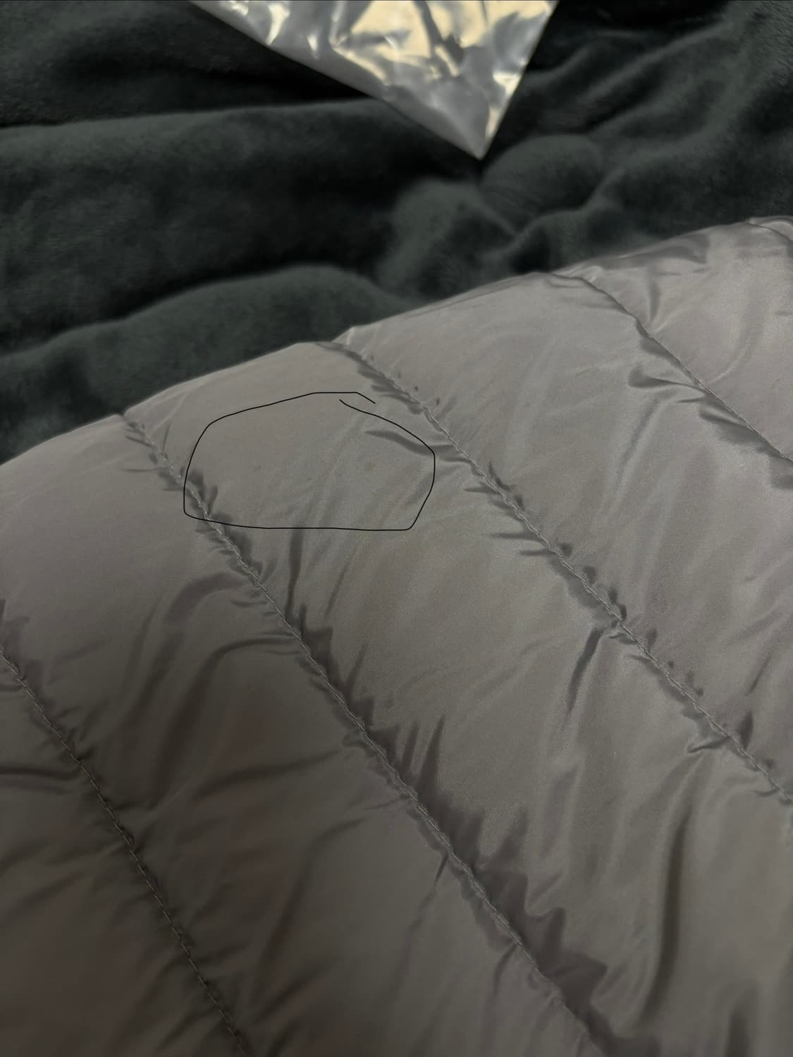 [M] 와이프로젝트 x 캐나다구스 하이브리드 니트 자켓 상품이미지8