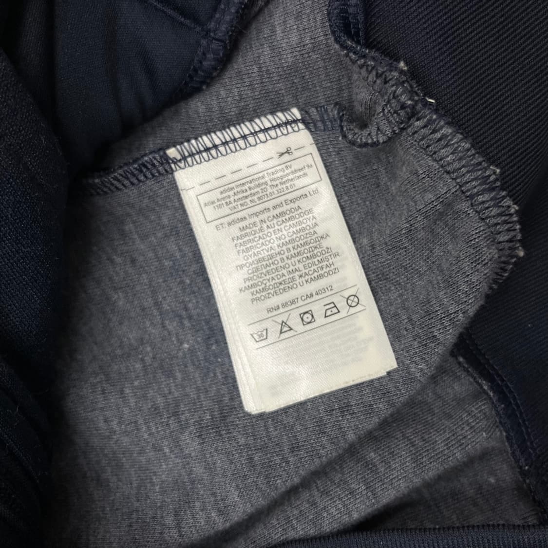 아디다스 레드라인 네이비 트랙탑 M 상품이미지7