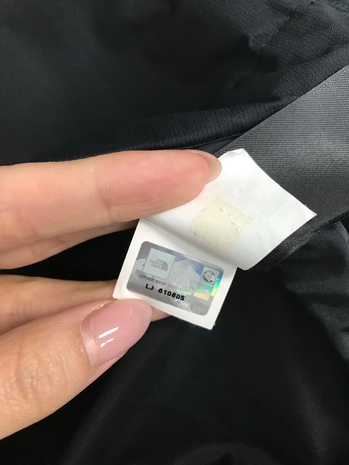 노스페이스 자수로고 블랙 바람막이 자켓 상품이미지8