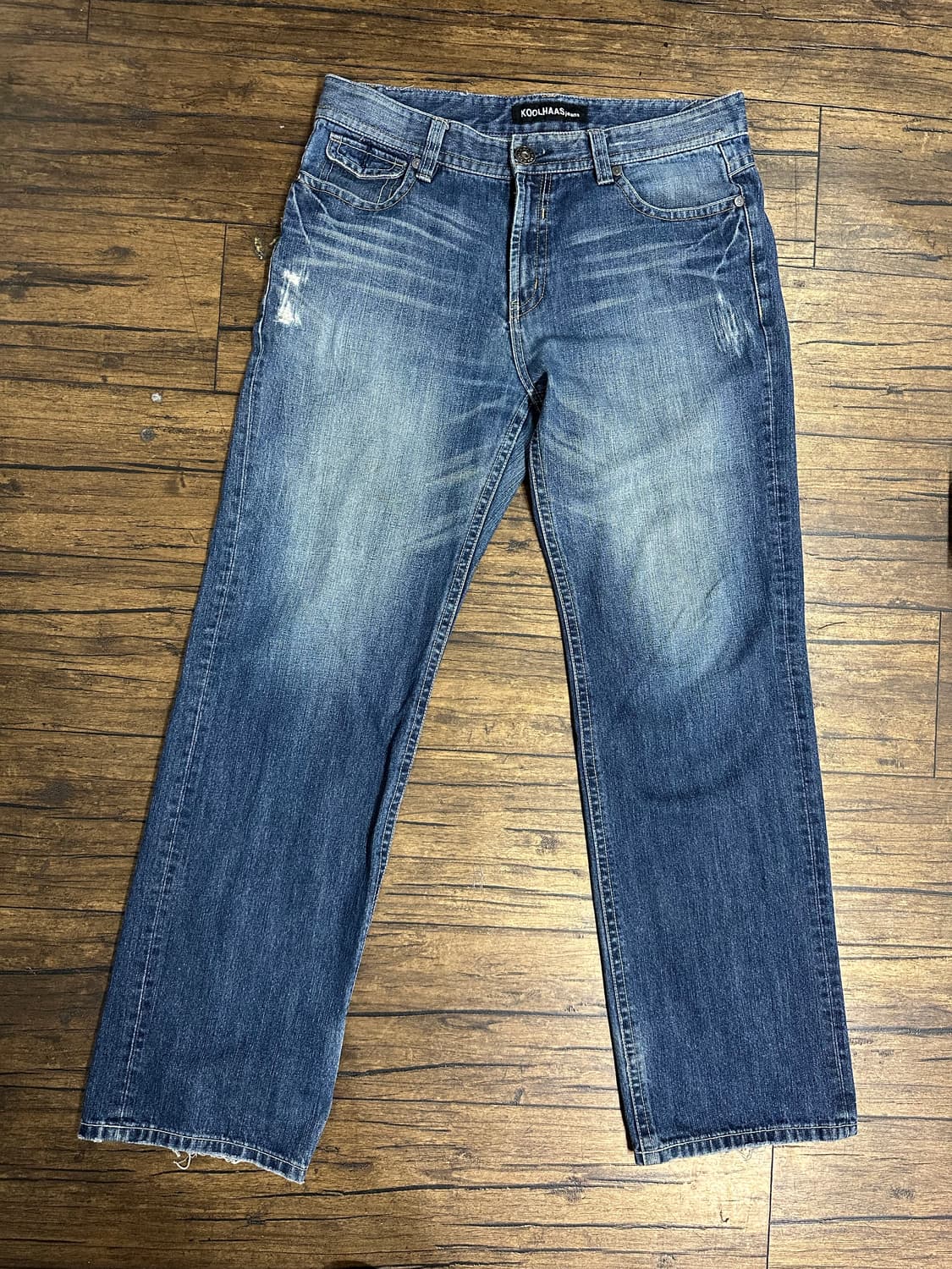 쿨하스진 Y2K 올드스쿨 빈티지 청바지 34사이즈 상품이미지1