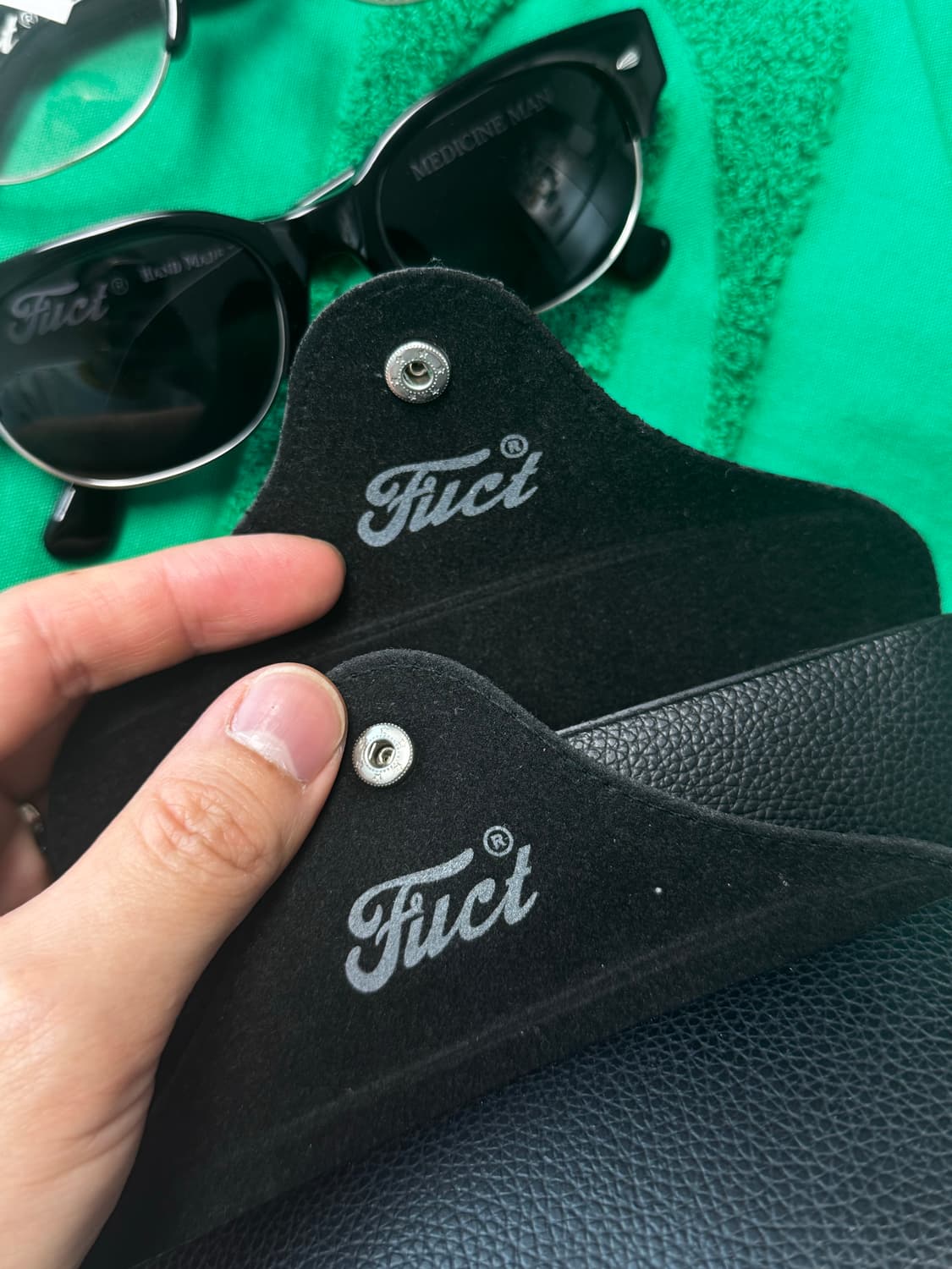 FUCT SSDD 메디슨맨 안경 made in japan 상품이미지5