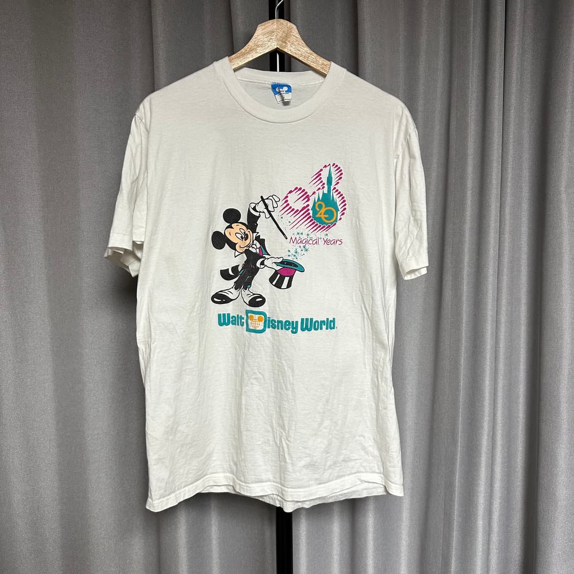 빈티지 90s 디즈니 미키마우스 디즈니월드 티셔츠 상품이미지1