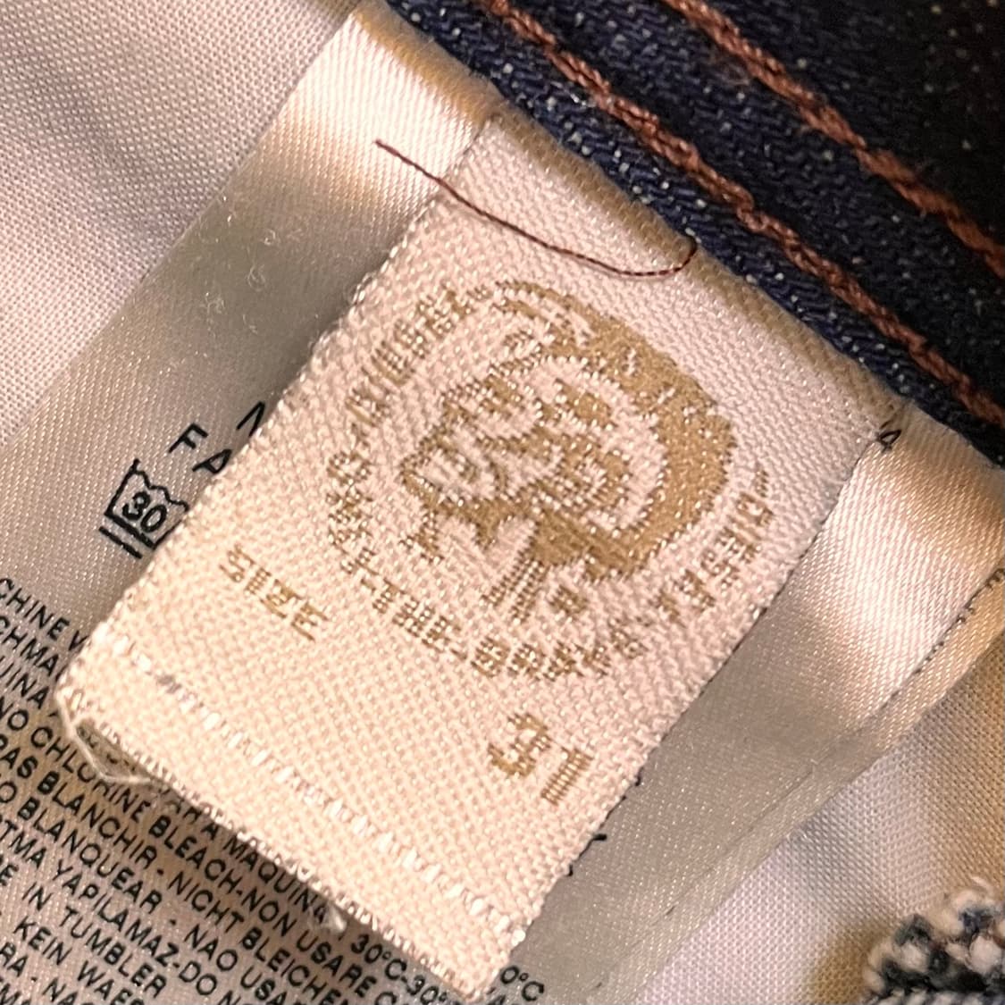 디젤 데님팬츠 W31 상품이미지5