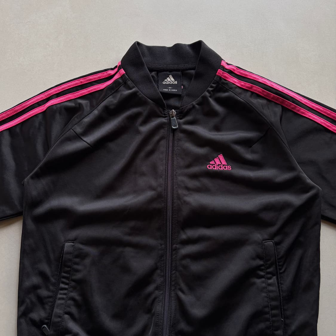 [S]아디다스 블랙 핑크 트랙탑 져지 상품이미지4