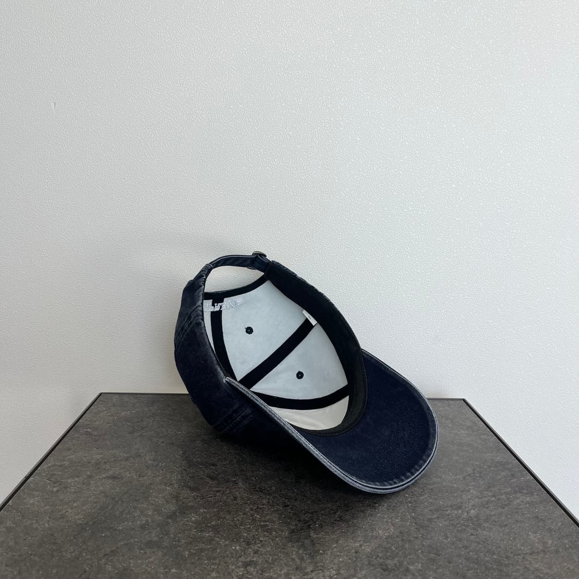 (OS) 슈프림 S로고 볼캡 모자 23FW 피그먼트 네이비 상품이미지7