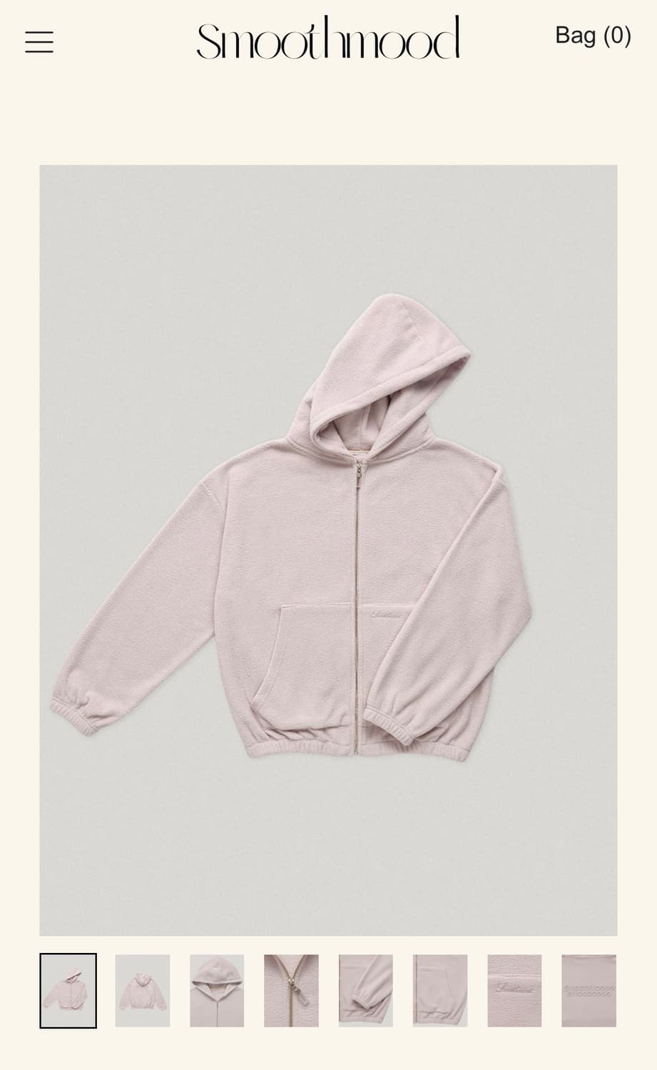 스무스무드 soap 플리스 후드집업 상품이미지1
