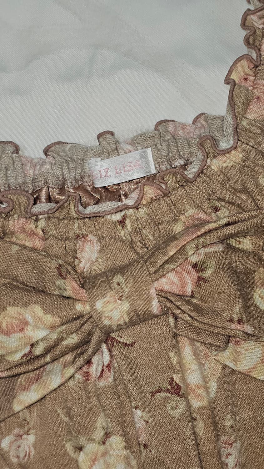 (데드스탁) Liz Lisa 리즈리사 플라워 리본 원피스 상품이미지2