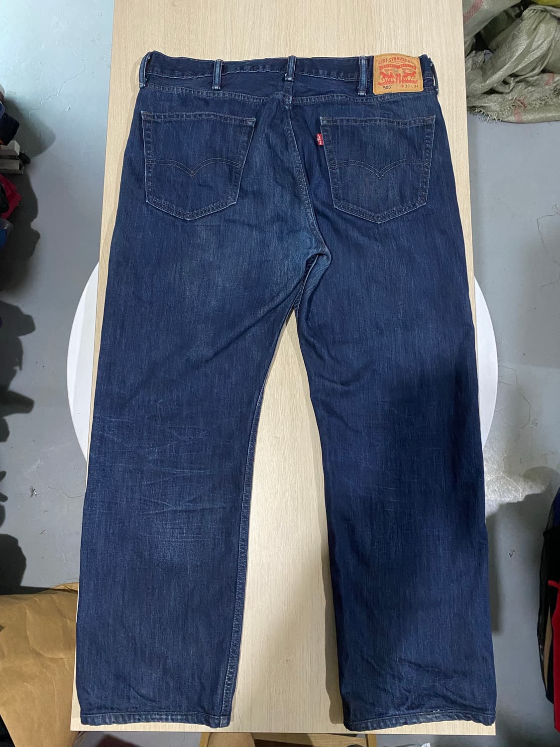 리바이스 505 데님 W38 상품이미지4