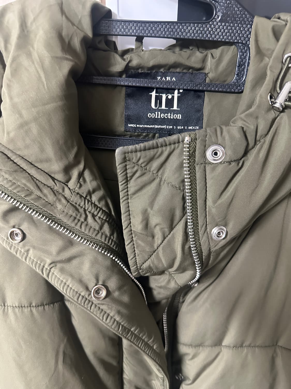 자라 패딩 s 상품이미지4