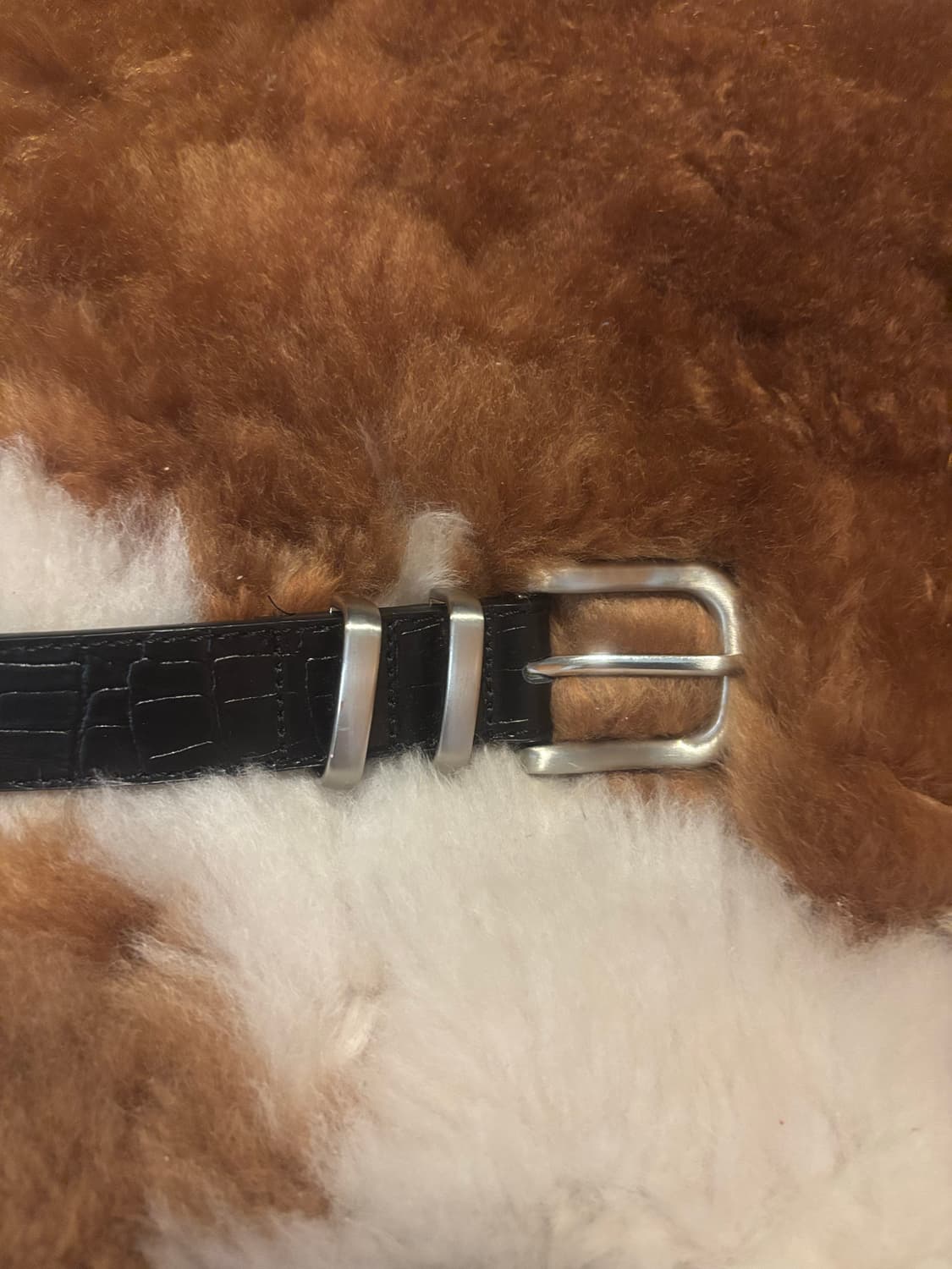 스투시 21aw 게이터 레더 벨트 상품이미지4